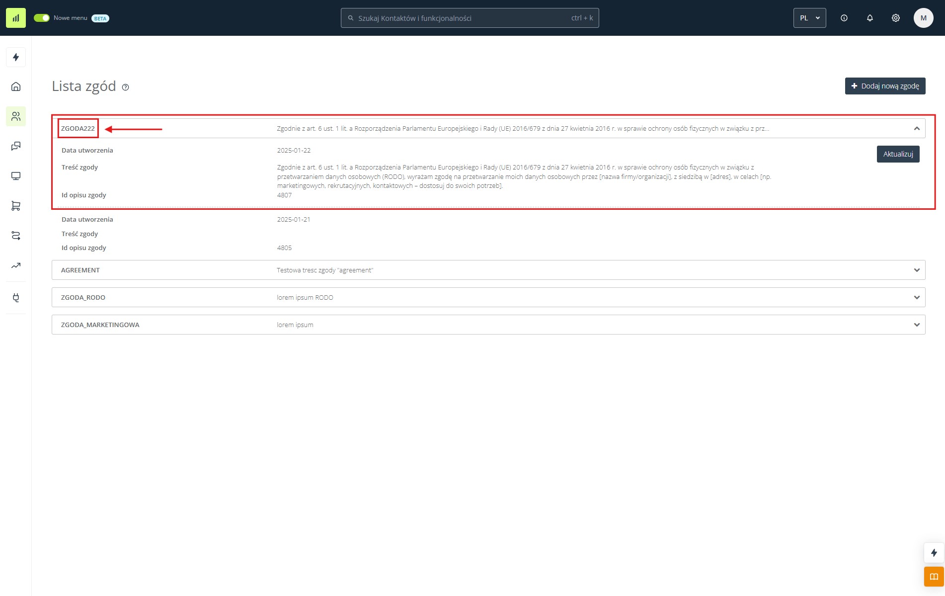 livewebinar salesmanago integracja