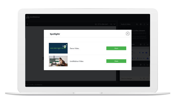 Spotlightr integration