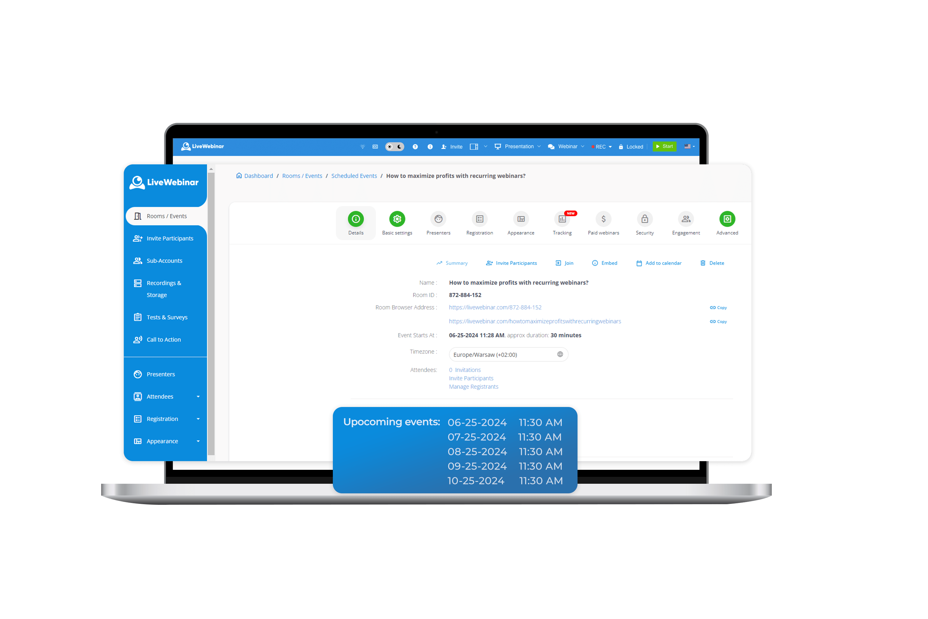 recurring webinars 2