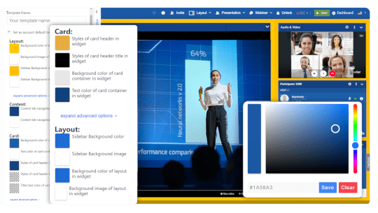 customizable online event platform - LiveWebinar