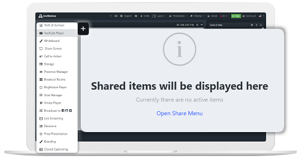 Webinar Interface Template